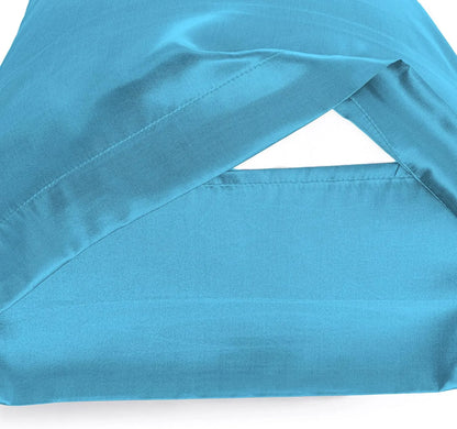 1 Lenzuolo + Kit 2 Federe  ( azurro ) — Premium Extra plus