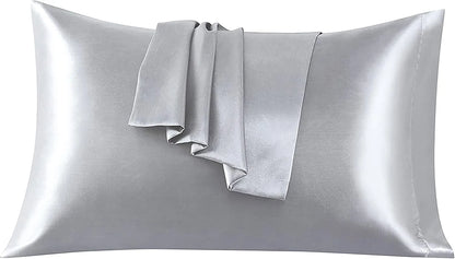 1 Lenzuolo + Kit 2 Federe  ( grigio ) — Premium Extra plus