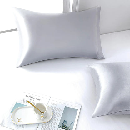 1 Lenzuolo + Kit 2 Federe  ( grigio chiaro ) — Premium Extra plus