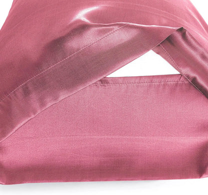 1 Lenzuolo + Kit 2 Federe  ( rosa scuro) —  premium Extra plus