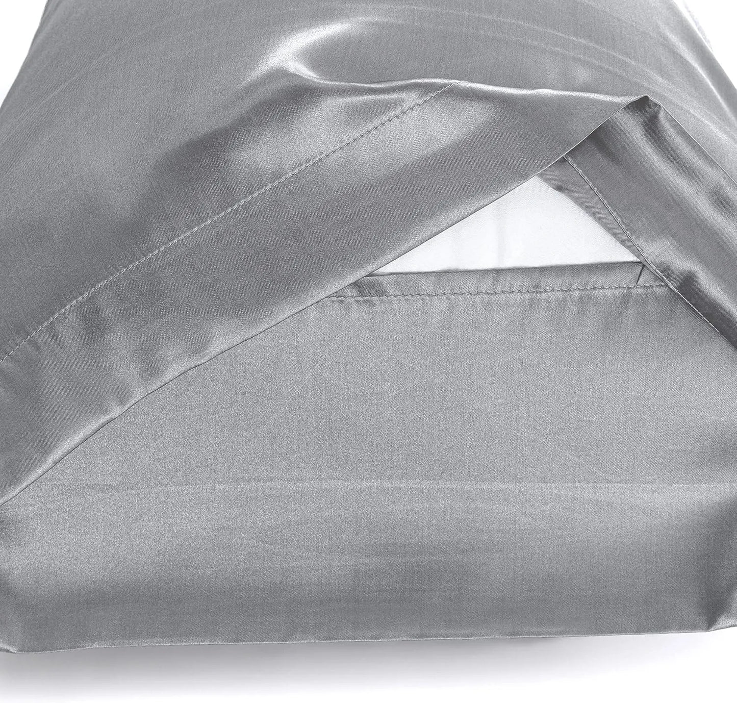 1 Lenzuolo + Kit 2 Federe  ( grigio ) — Premium Extra plus