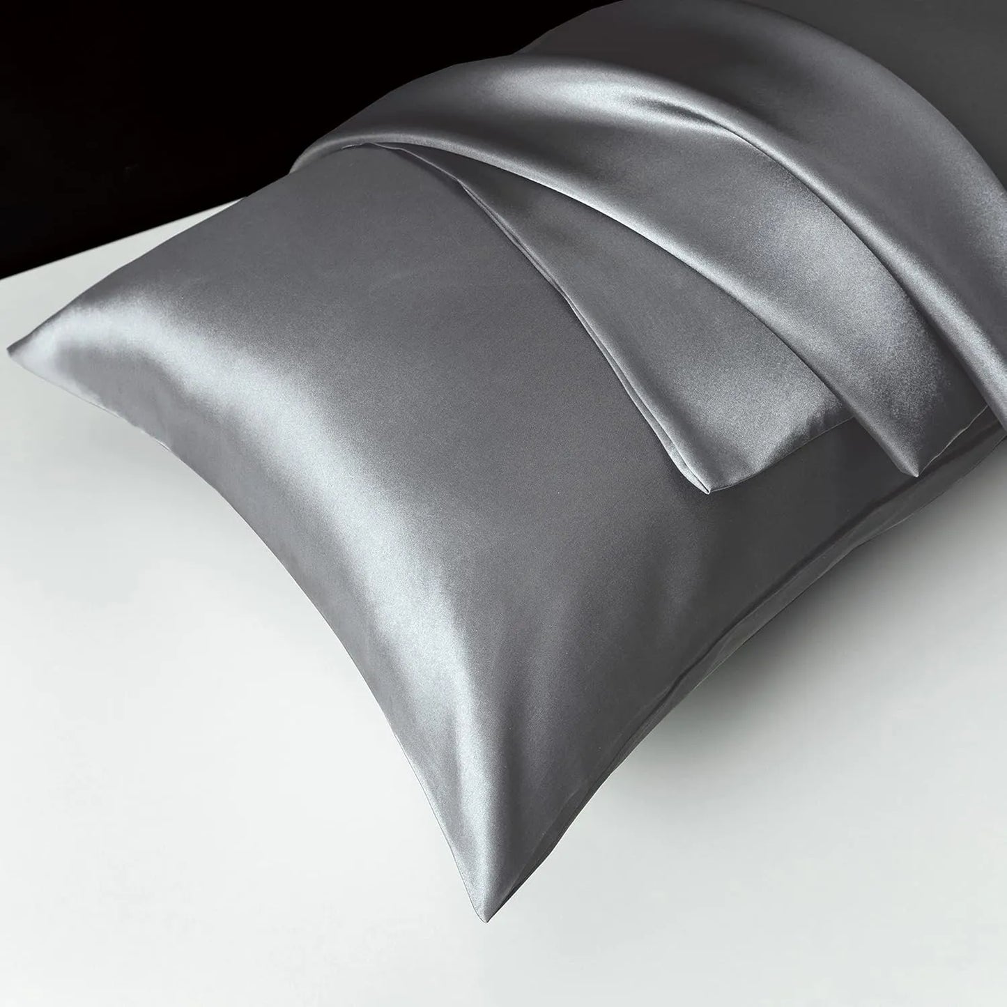 1 Lenzuolo + Kit 2 Federe  ( grigio ) — Premium Extra plus