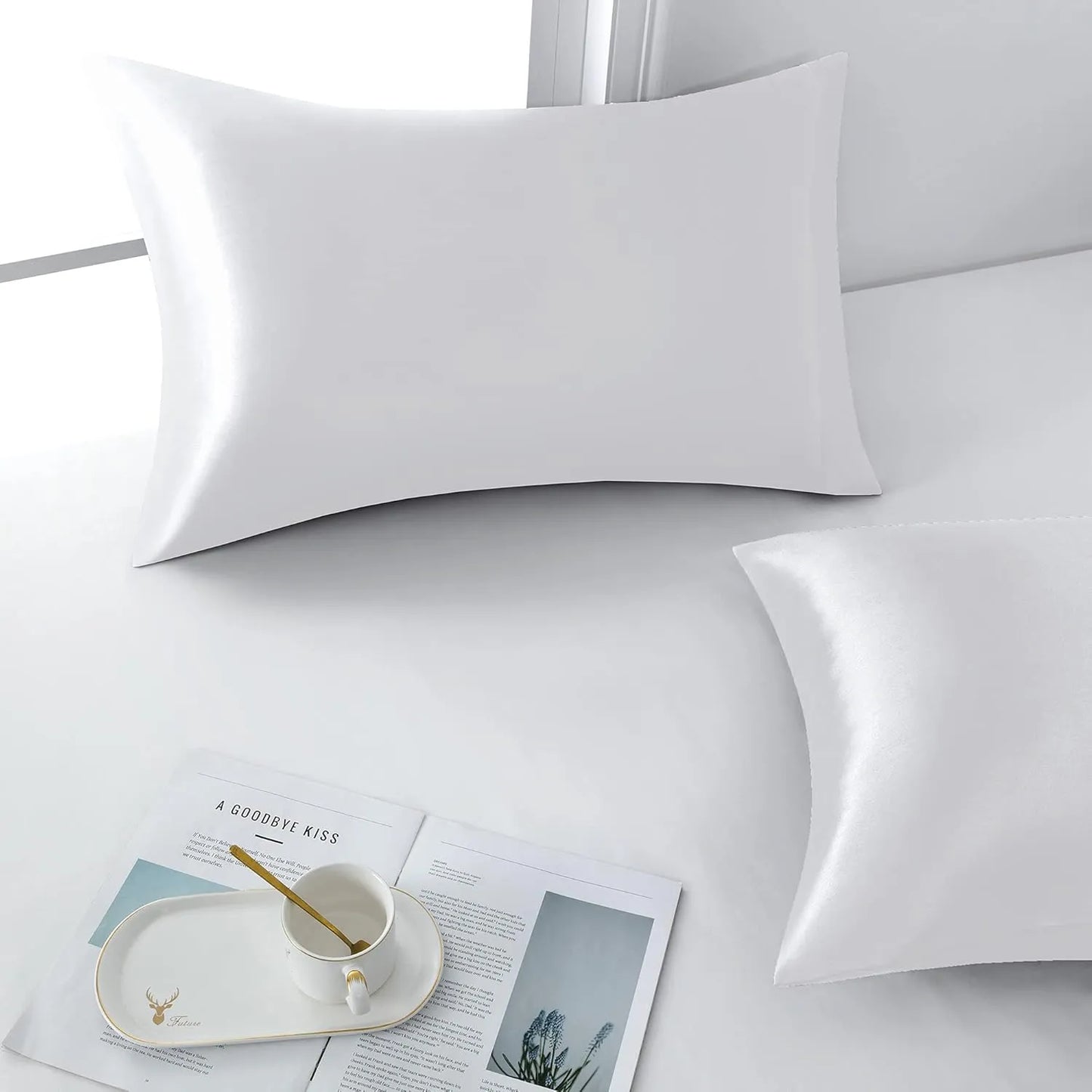 1 Federe in Raso Anticrespo ( bianco ) — Premium